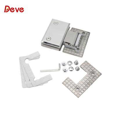 China Modern High Quality Mirror Polished Stainless Steel Shower Hinge Shower Glass Hinge for sale