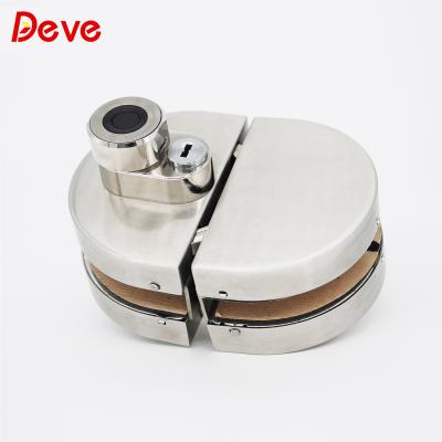 China 304 Stainless Steel Sliding Glass To Door Locks Glass Smart Door Lock for sale