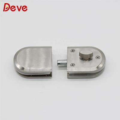 China Glass to door glass door free sample zinc alloy indicator lock for wholesale for sale