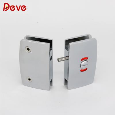 China Glass To Glass Door Tempered Glass Door Double Lock For Bathroom Glass Lock for sale