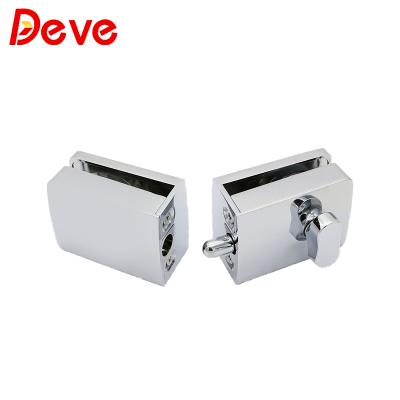 China Glass To Door Lianye Factory Glass Door Lock For Bathroom Glass Door Lock for sale