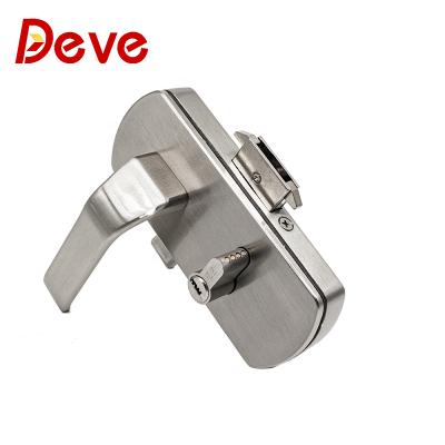 China China Factory Sale Zinc Alloy / Aluminum Alloy Handle Lock Sliding Glass Door Lock for sale