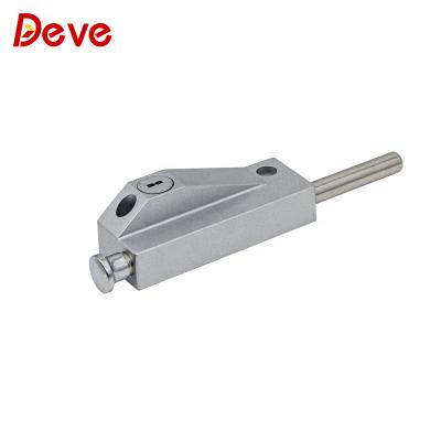 China Popular And Durable Zinc Alloy Patio Door Lock Framed Glass Door Lock for sale