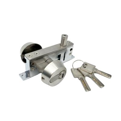 China Office Zinc Alloy Door Lock Framed Door Lock Glass Zinc Alloy Lock for sale