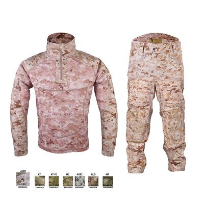 China Emersongear Breathable Military Combat Suit Army Combat Camouflage Tactical Uniform For Men for sale