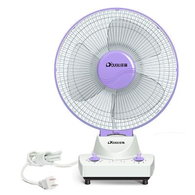 China Hotel factory direct sales DUOLI office household fan mute adjustable fan plastic fan for sale