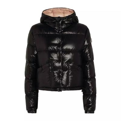 China Reversible Black Women Casual Winter Ladies Puffy Jackets Down Filled Winter Coat UY76 for sale