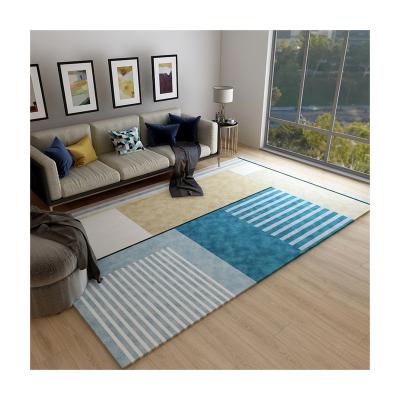 China Modern design 3d non slip luxury living room printed polyester handmade rugs and blankets for sale for sale