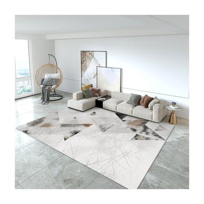 China Low Price Machine Washable Geometric Custom Printed Modern Area Rugs Non Slip For Home for sale