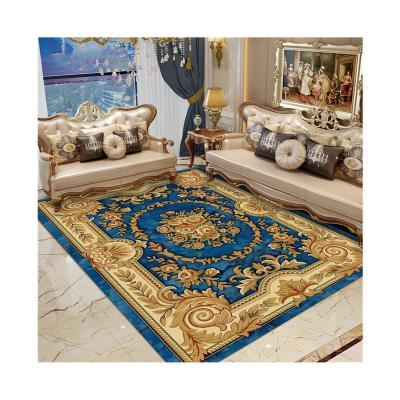 China Household Washable Home Floor Area Custom Design Carpet Blankets Turkish Living Room for sale