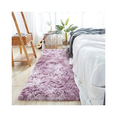 China Good quality cheap comfortable super soft living room bedroom shaggy rug for sale