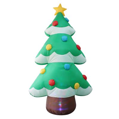 China Inflatable Decorations Manufacturers Supply 2022 New Year Decor Christmas Tree Inflatable Chrismas Tree Decor Cristmas Model Inflatable Tree for sale