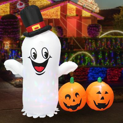 China Pumpkin Outdoor Party Ghost Festival Goods Popular Giant Inflatable Halloween Spot Halloween Decoration for sale