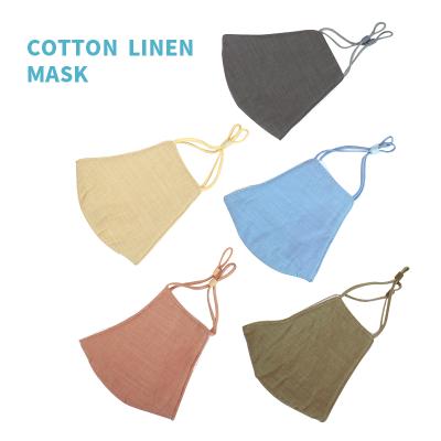 China Outdoor Activity For Outdoor Washable Windproof Canvas Textile Anti Dust Adjustable Cotton Breathable Face Mask for sale