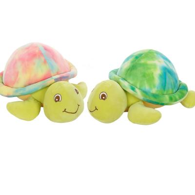 China Creative Cartoon Style Green Turtle Fridge Plush Toy Animal Stuffed Doll for sale