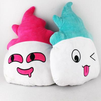 China Comfortable Gift Folded Neck Pillow Stuffed Plush Cartoon Neck Pillow for sale