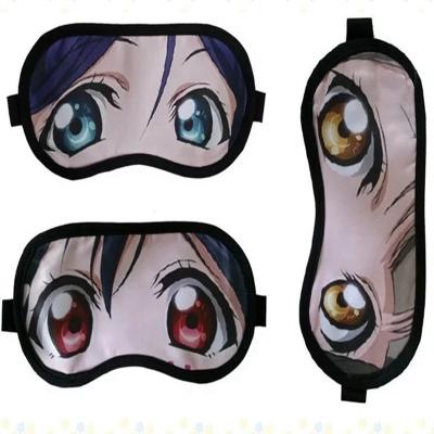 China Other Manufacturers Professional Custom Promotional Cartoon Animation Eye Mask Gift Promotional Eye Mask for sale