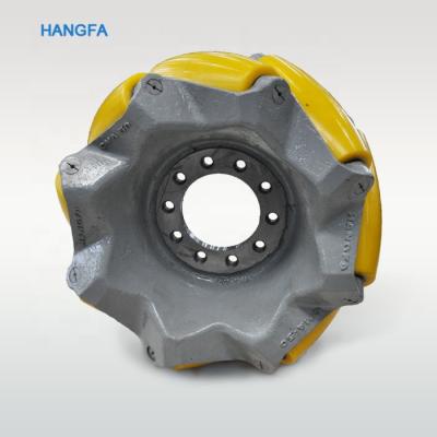 China Construction Material Shop 20 Inch 2300kg Payload Heavy Duty Mecanum Wheel Omnidirectional Wheel for sale