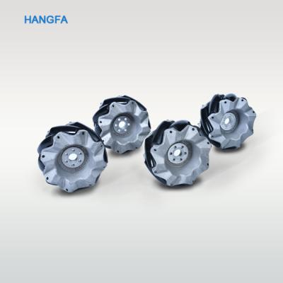 China Construction Material Shops 156.5mm Heavy Duty Omnidirectional Mecanum Wheel for sale