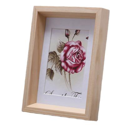 China Trendy Picture Frames Show 5x7 Photo with Modern Style Matte Solid Wood for Table Top Display and Wall Mount Picture Frame for sale