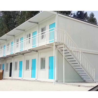 China Hot Selling Modern Prefab Homes Modern Prefab With Steel Structure Flat Pack Container House for sale