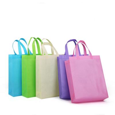 China New Design Processed Logo Print Reusable Nonwoven Shopping Tote Bag With Full Colors for sale