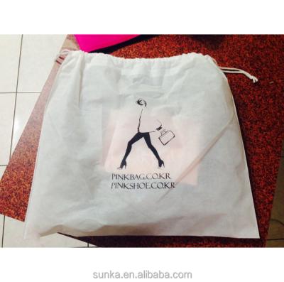 China BIODEGRADABLE custom cheap non woven drawstring bag / nonwoven drawstring bag for sale