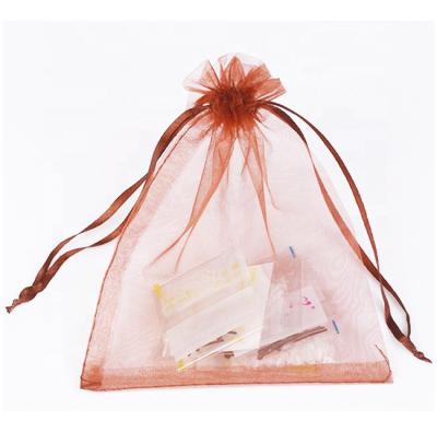 China Gift Colors Wedding Favor Logo Promotional Organza Gift Bag Custom Printed Large Organza Bag for sale