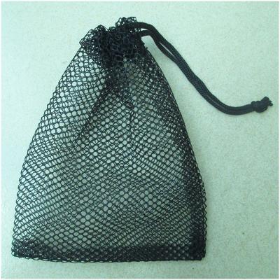 China 2020 Gift 2020 Pure Black Personalized Clear Organza Drawstring Gift Custom Bag With Silk Rope for sale