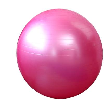 China Import Environmental Protection PVC Ball Yoga Anti-Shatter Gym PVC Ball With Single Patterns Gym Ball For Yoga for sale