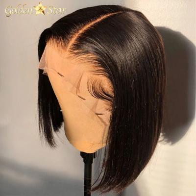 China Wholesale Feature Hair Short Lead Wigs Lace Front Full Lace 8 Inch Peruvian Lead Wig, Virgin Remy Lead Lace Front Wig Hair for sale