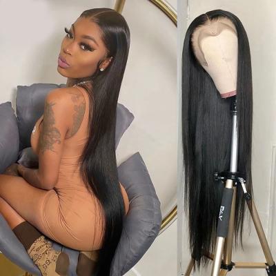 China Feature Wholesale Remy Human Hair Lace Front Wigs, Brazilian Virgin Straight Wig Lace Front Hair, Virgin Human Hair Wig HD Lace Front for sale