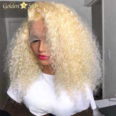 China Feature Raw Virgin Human Hair Lace Front Wigs Brazilian, Transparent Human Hair Lace Front Wigs For Woman, 613 Blonde Wigs With Baby Hair for sale