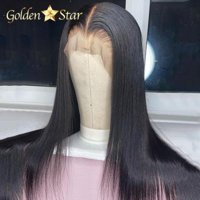 China Cheap Super Thin Feature 13x4 13x6 Lace Front Wig,Virgin Cuticle Aligned Human Hair Wig,Lace Frontal Natural Hair Wig For Black Women for sale