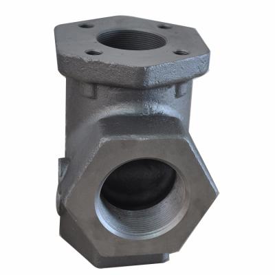 China Machinery Precision Lost Wax Manual Steel Casting Valve Body Assembly for sale