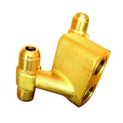 China Good Quality Custom Vehicle Milling Machinery Copper Brass CNC Parts Bronze Metal Parts for sale