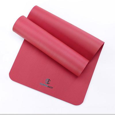 China Balance Trainer Factory direct sale thick nbr yoga mat 10mm big yoga mat eco-friendly OEM for sale