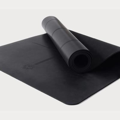 China Outdoor Portable Yoga Mat Natural Rubber PU Cotton Organic Natural Rubber Yoga Mat Non Slip Mat Yoga Necessary for sale