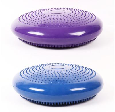 China Balance Trainer Air Stability Shimmy Pad, Blue, 34cm/13.5in Diameter, Massage Disc Balance for sale