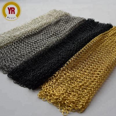 China Corrosion Resistance Wholesale Curtain Screen Metal Chainmail for sale