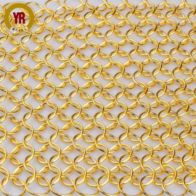 China Cheap corrosion resistance wholesale metal chainmail curtain zu verkaufen