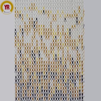 China wholesale industrial colorful beautiful aluminum chain curtain for sale