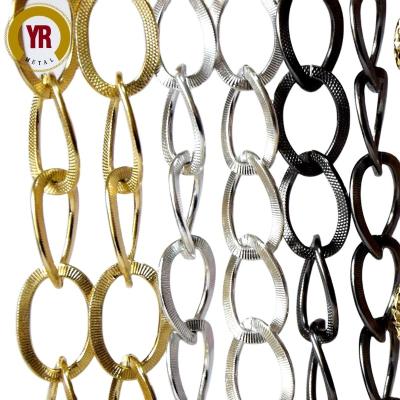 China CLASSIQUE decorative metal chain curtains Te koop