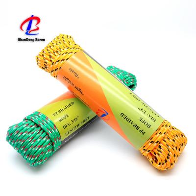 China Eco - Friendly PP Multifilament Rope 16strand Braided Functional Utility Racing Rope for sale