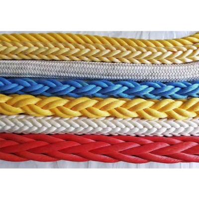 China Tensile 60MM 8 Strand Nylon Hawser Rope For Boat And Marine for sale