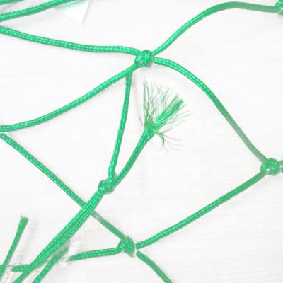 China Hign Quality Flexible Factory Supply Truck Knot Container Dark Green Cargo Net for sale