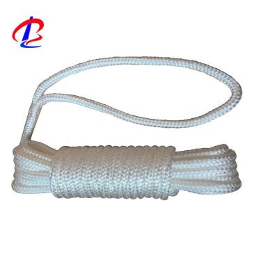 China Eco - Friendly High Quality Double Braid Dock Line Anchor Rope For Marine Mooring for sale