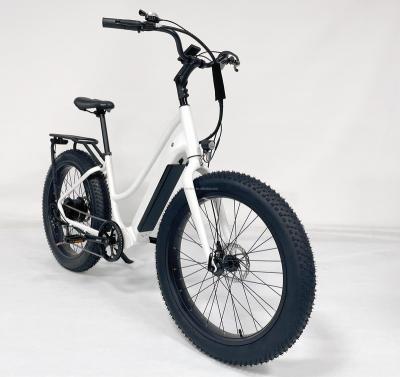 China Electric Bicycle 48V 500w EBIKE E Urban Commuting Electric Bicycle Electric Bike Adult City Fat Bike 12.8ah 48V Tire 26x4.0