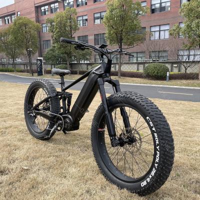 China Electric Moutain Bike 2022 Fat Tire Bike Electric Mountain Bike 48V 1000W Customized View Logo High Quality Electric Snow Bike for sale