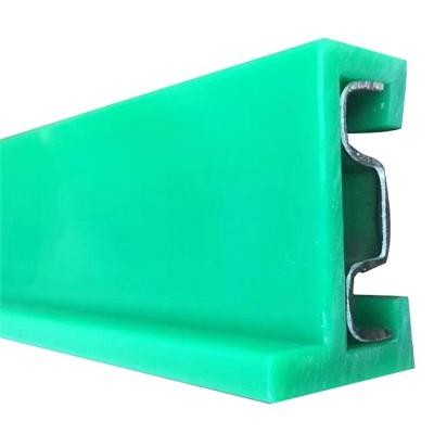 Cina self lubricating small friction coefficient HDPE UPE UHMW PE plastic linear guide in vendita